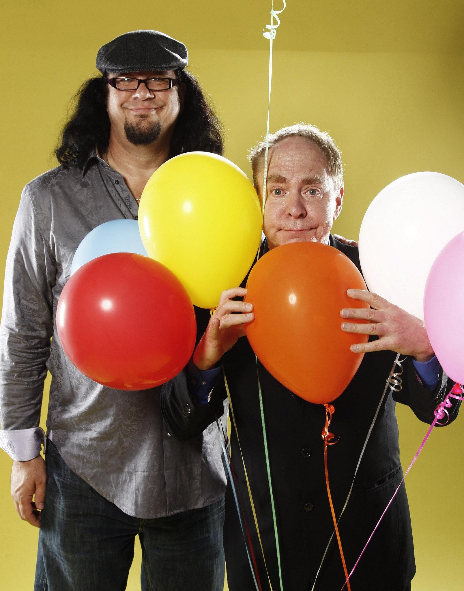 1610x2050 Penn and Teller image Ballons! HD wallpaper and background photo, Phone