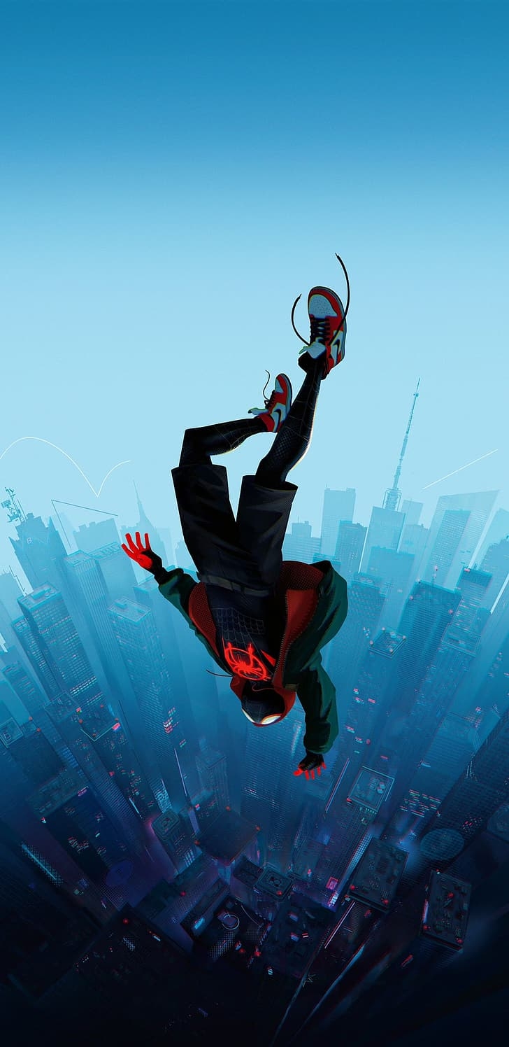 730x1500 Miles Morales Wallpaper, Phone