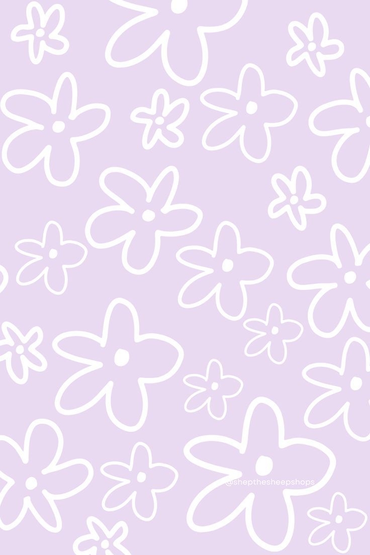 740x1110 Minimal monochromatic simple line flower pattern. Cool picture for wallpaper, Wallpaper, Flower doodles, Phone