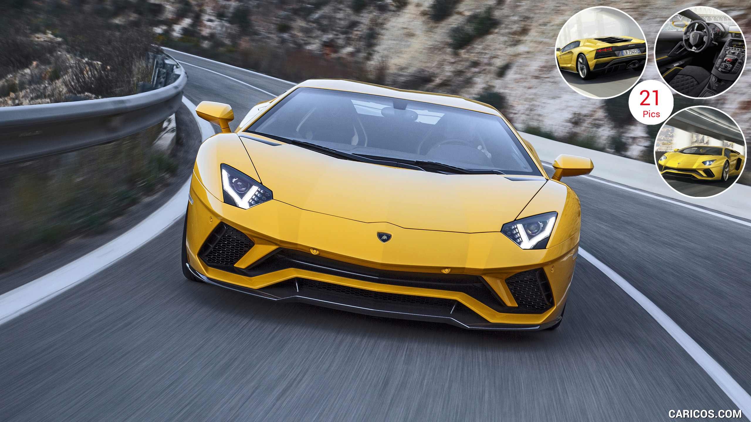 2560x1440 Lamborghini Aventador S. HD Wallpaper, Desktop