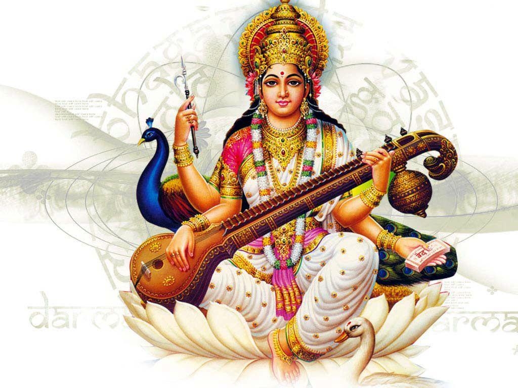 1030x770 Saraswati Mata Wallpaper, Desktop