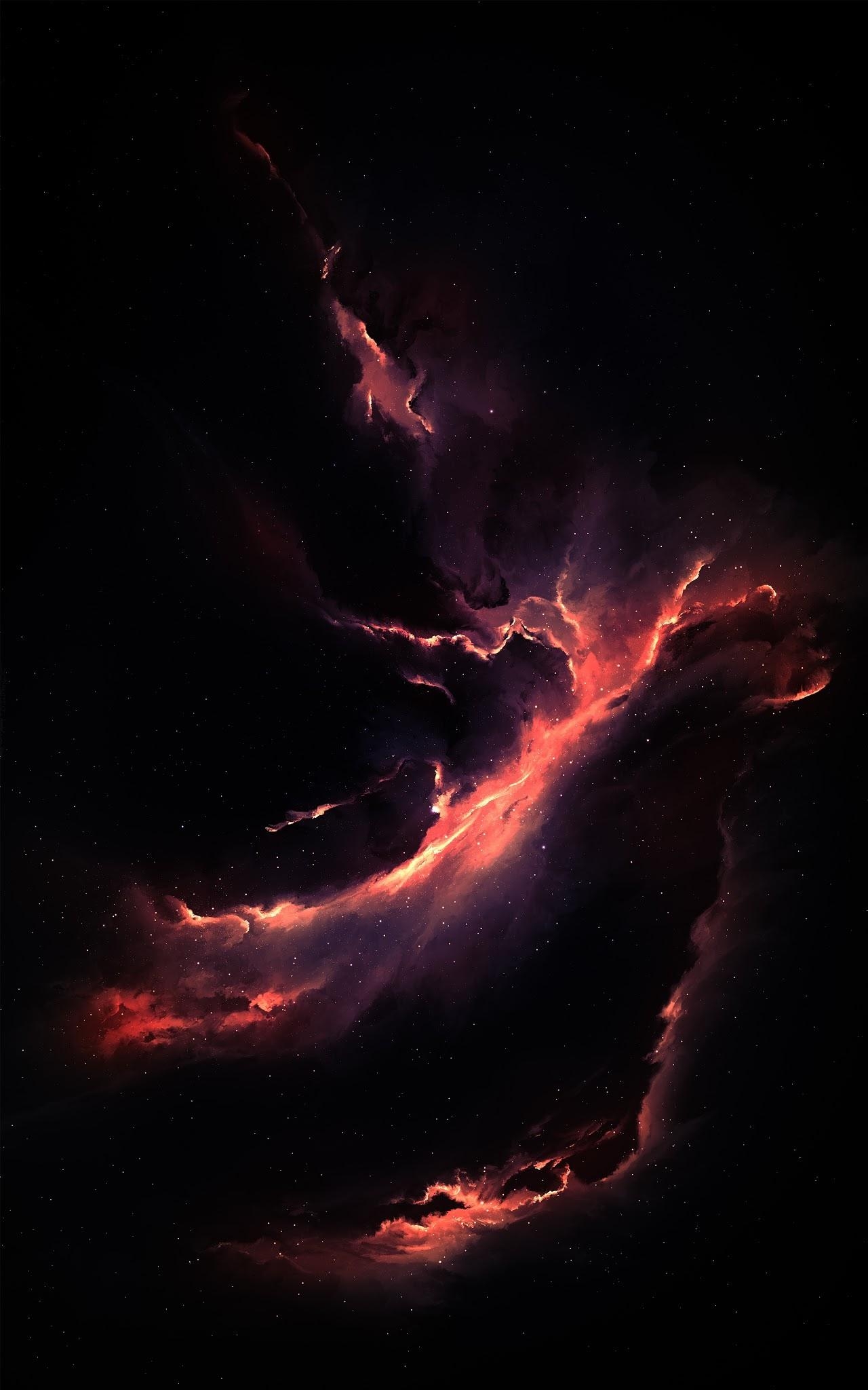 1280x2050 iPhone Xs Wallpaper Black, Phone