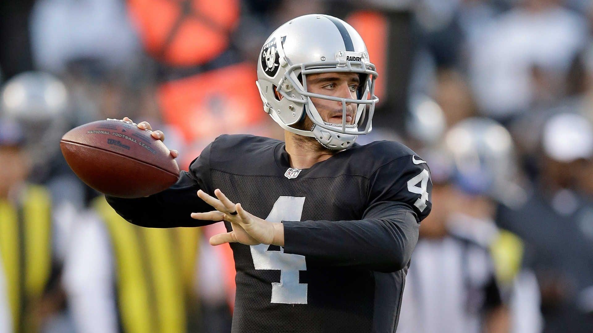 1920x1080 Raiders rookie Derek Carr reminds James Jones of Aaron Rodgers, Desktop