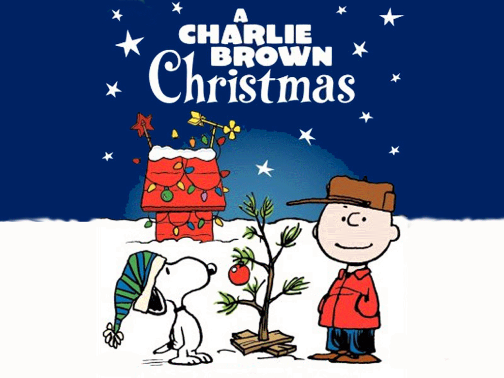 1030x770 Snoopy and Charlie Brown with the Tree Christmas Wallpaper, Desktop