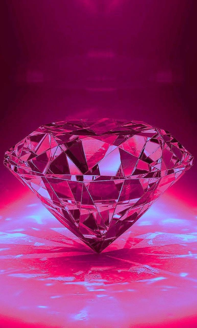 780x1280 Pink Diamond wallpaper, Phone