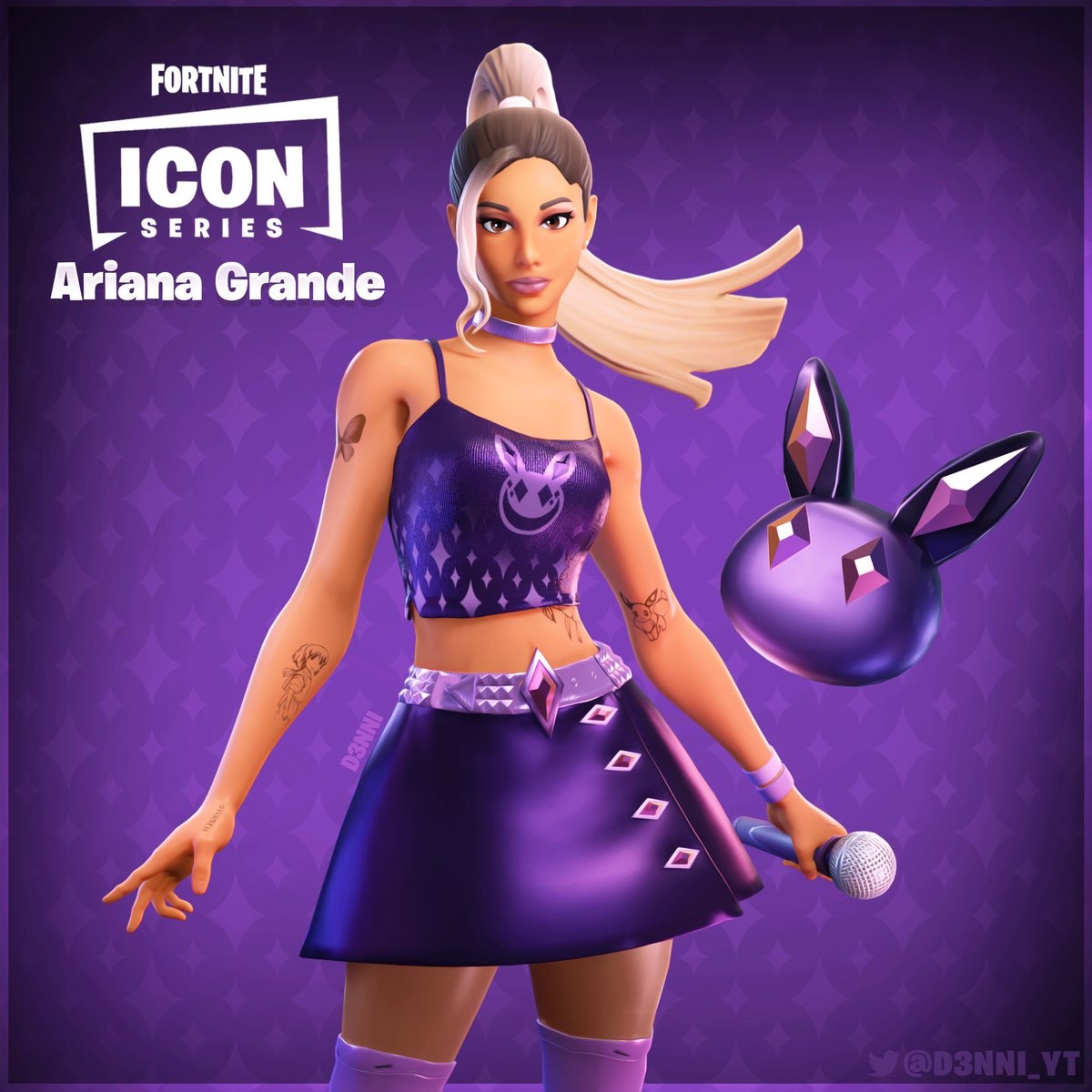 1200x1200 D3NNI - ✨ARIANA GRANDE ICON SERIES SKIN CONCEPT✨ This concept has been in the works for a while now and it's finally complete! Tried to make this a mix, Phone