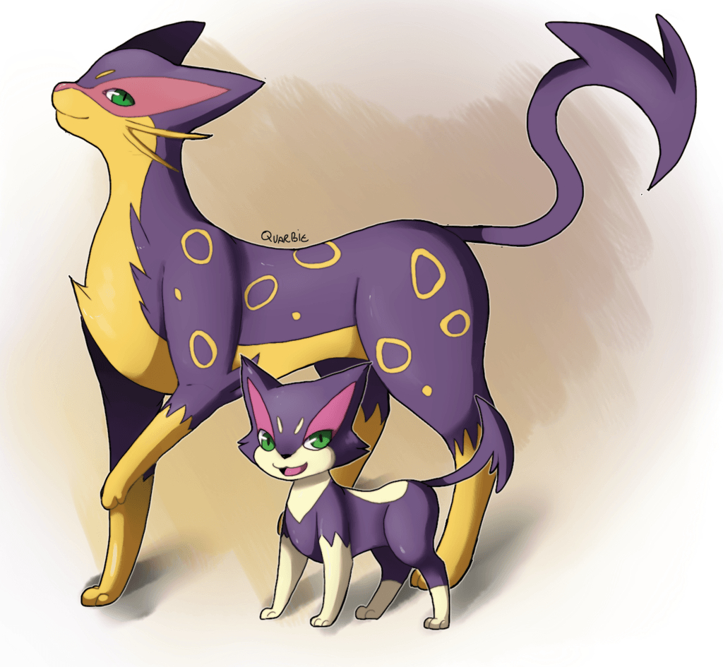 1030x950 Liepard and Purrloin, Desktop