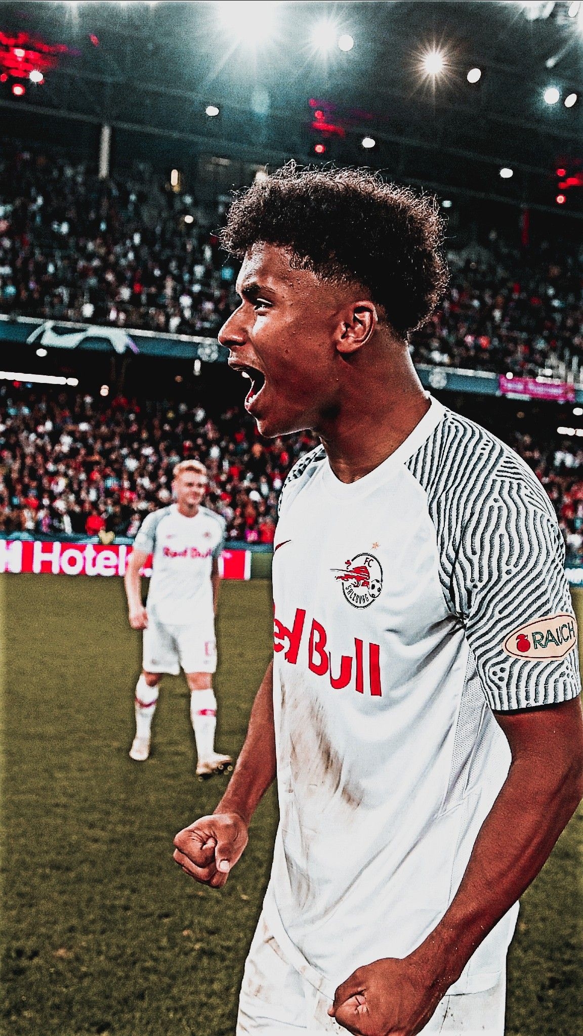 1160x2050 Karim Adeyemi en 2022. Fútbol, Phone