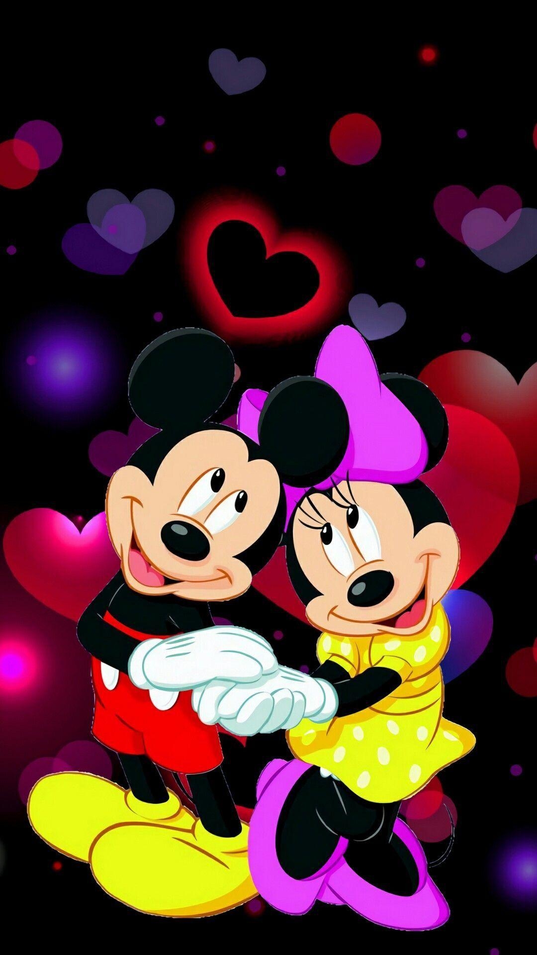 1080x1920 Mickey And Minnie iPhone Wallpaper, Free Stock Wallpaper, Phone