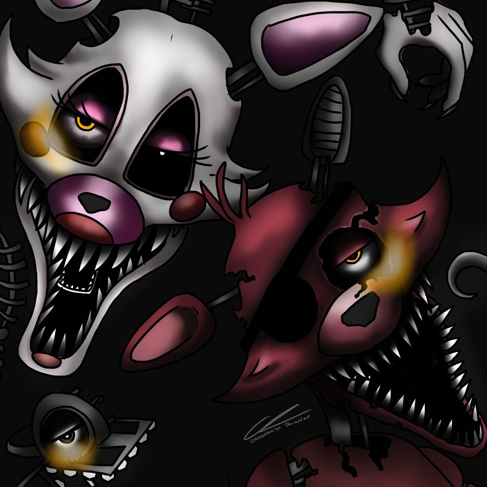 1550x1550 foxy and mangle, Phone