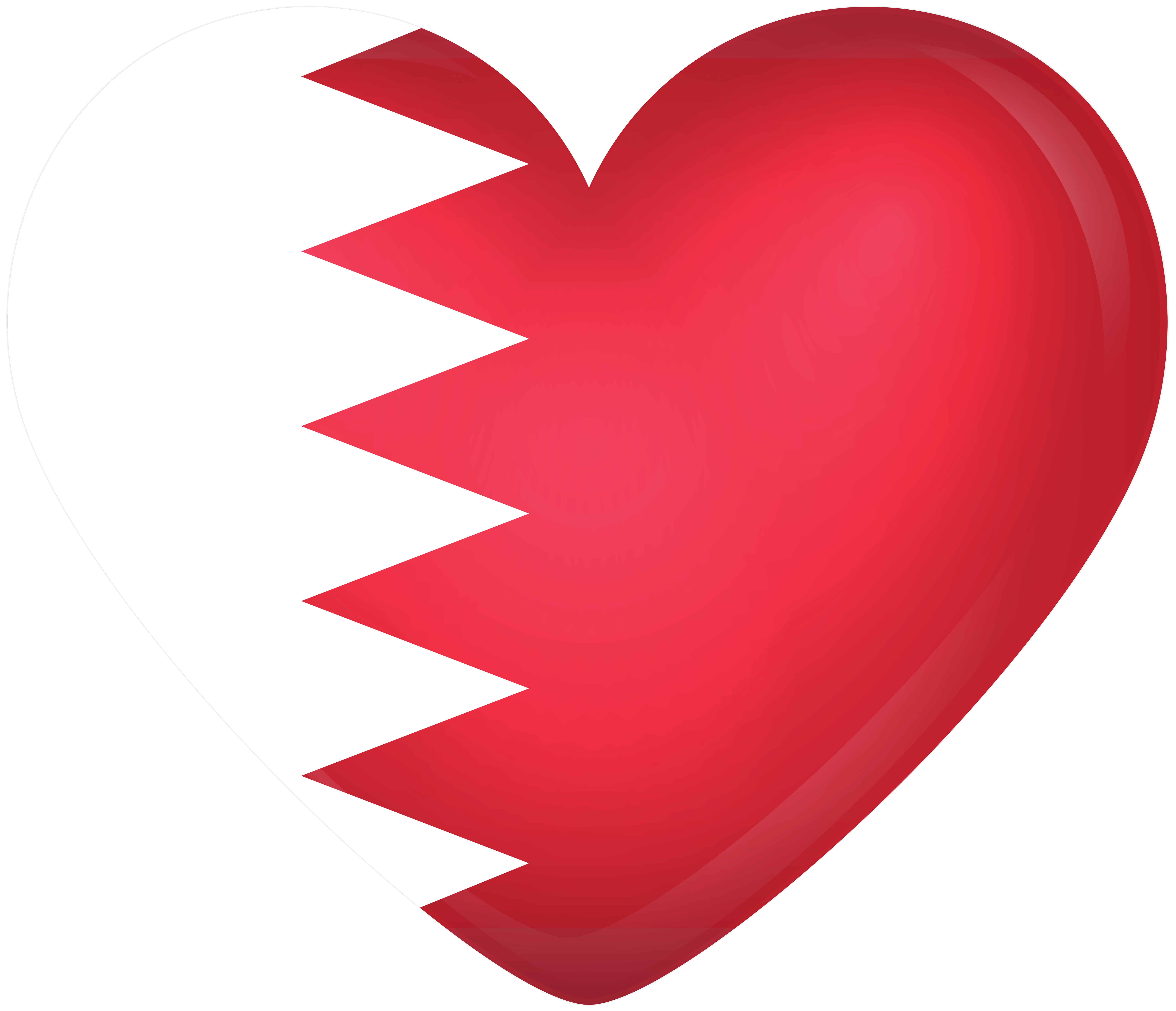 6000x5160 Bahrain Large Heart Flag Quality, Desktop