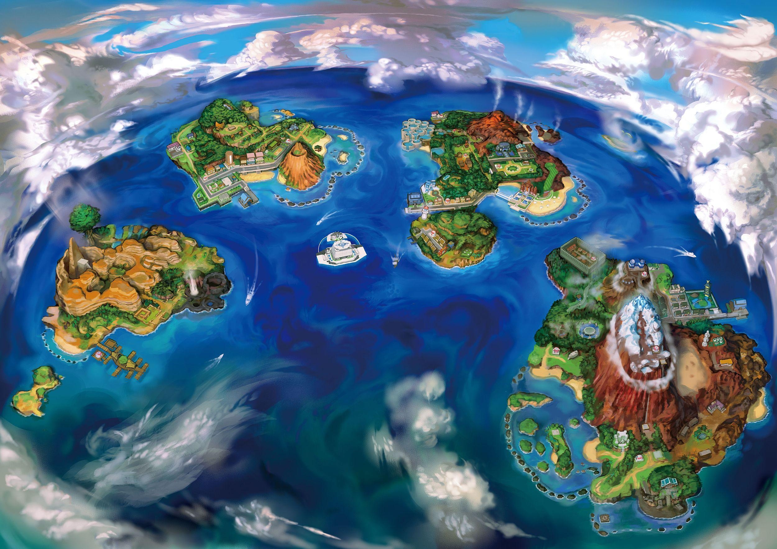 2500x1770 Pokémon Sun and Moon Starters Computer Wallpaper, Desktop, Desktop