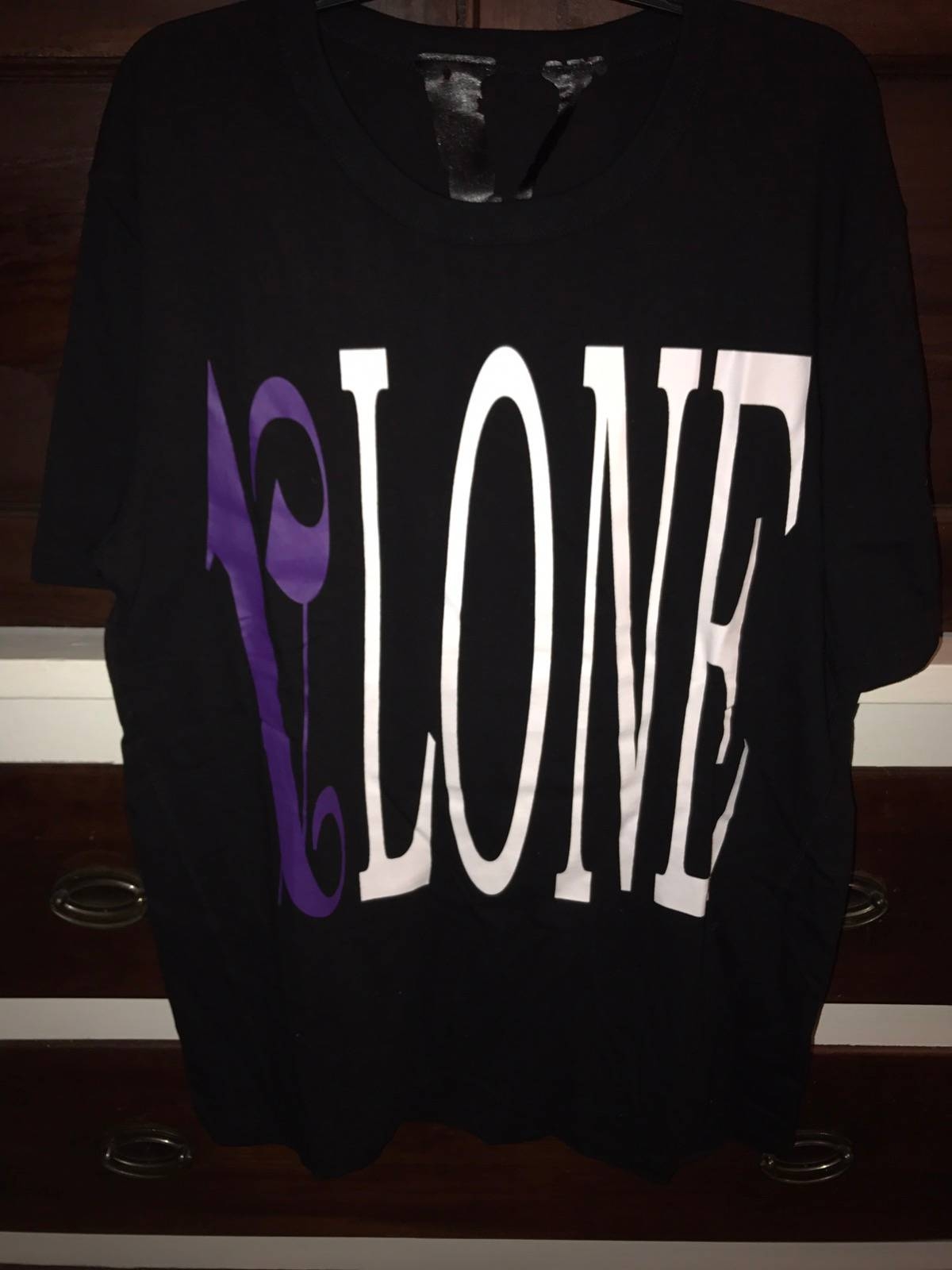 1200x1600 Vlone *ds Xl* Vlone X Palm Angels Art Basel Tee (purple/ Black), Phone