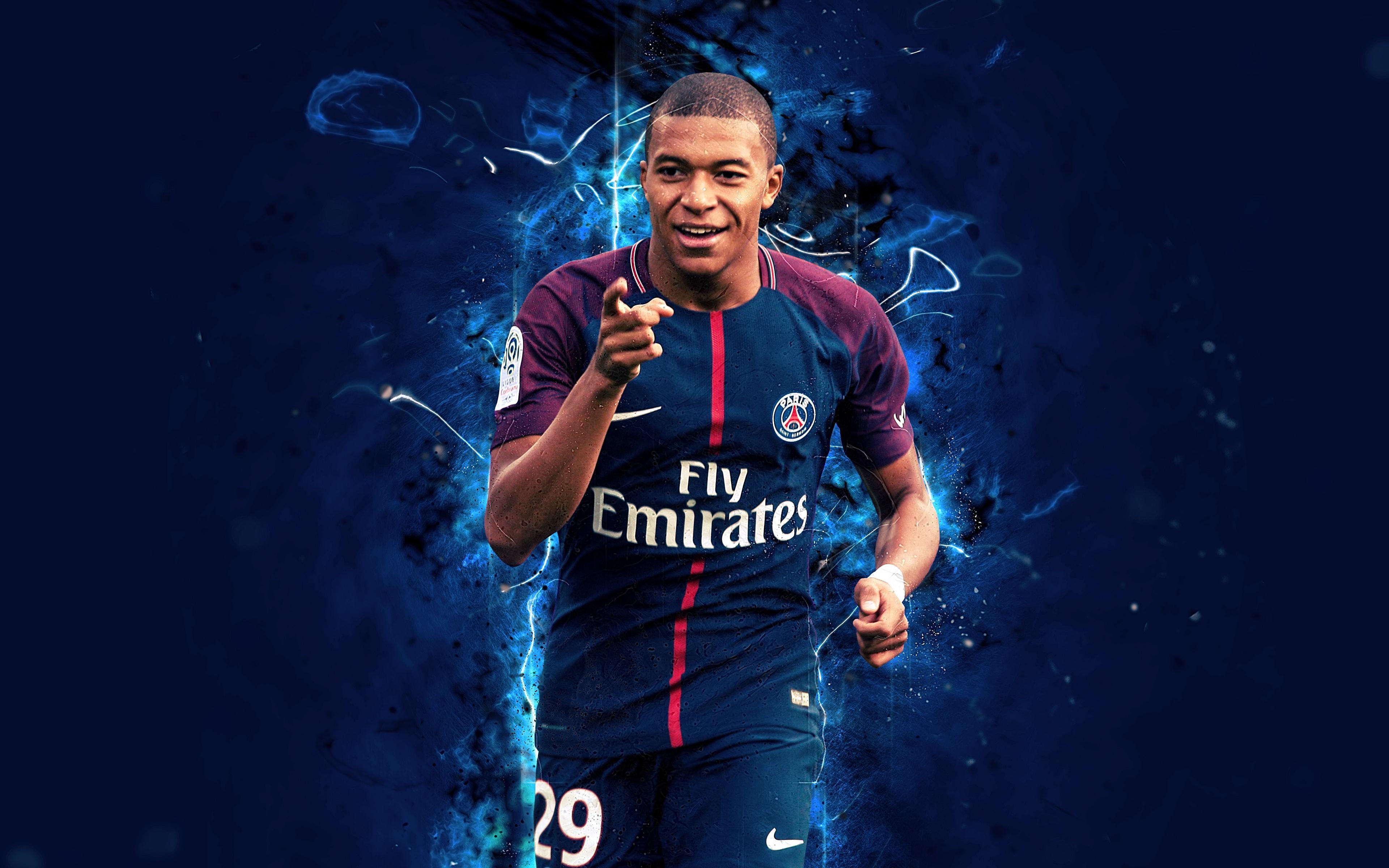 3840x2400 Kylian Mbappé Lottin 4k Ultra HD Wallpaper, Desktop