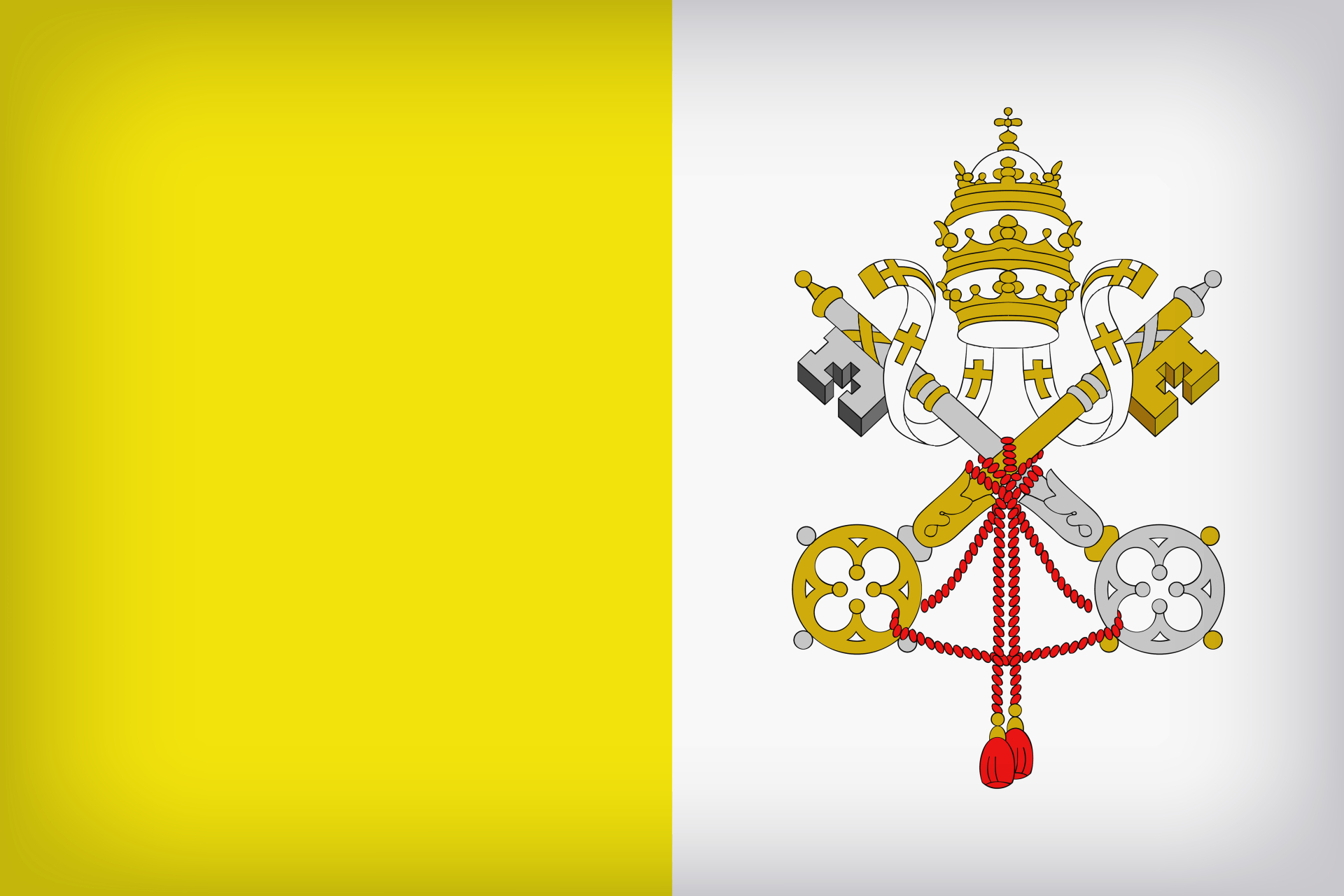 1920x1280 Flag of Vatican City HD Wallpaper and Background Image, Desktop