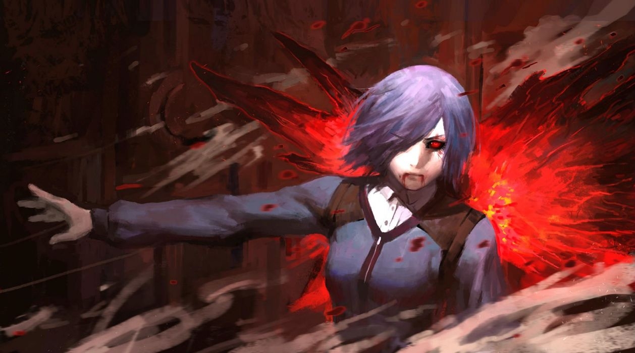 1260x700 Cloudbox9 kirishima touka tokyo ghoul wallpaperx900, Desktop