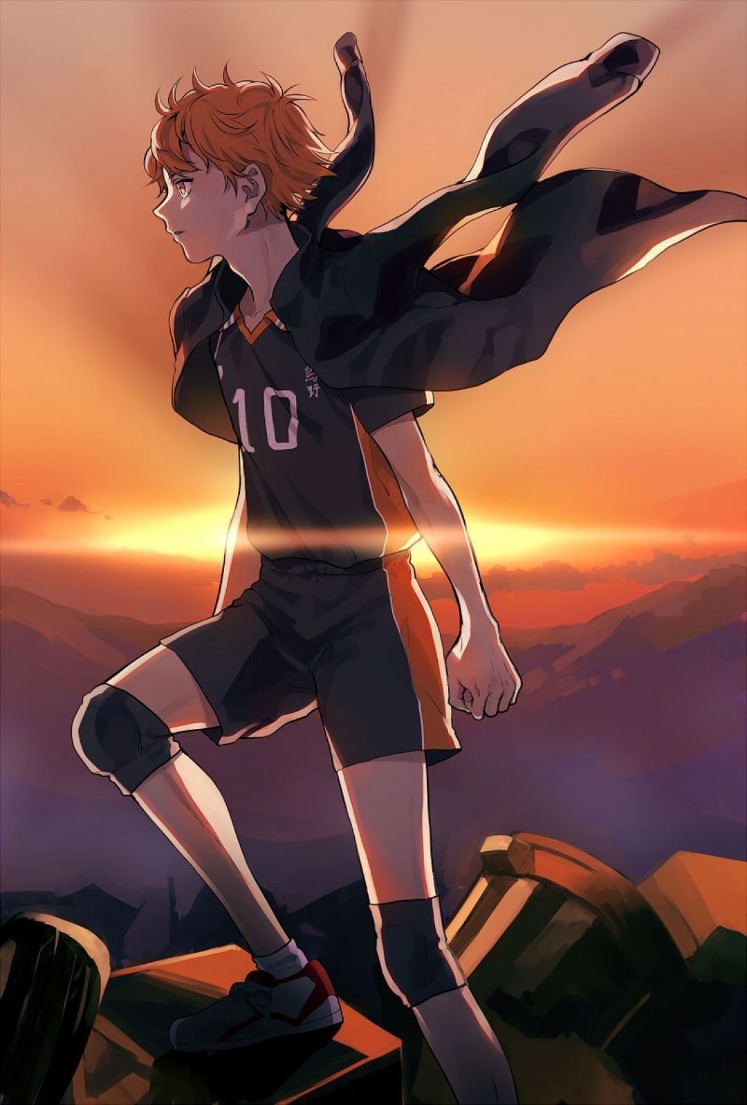 1080x1600 Anime, Kurosu Juu, Haikyuu, Hinata Shouyou, Knee Pads / iPhone HD Wallpaper Background Download () (2021), Phone