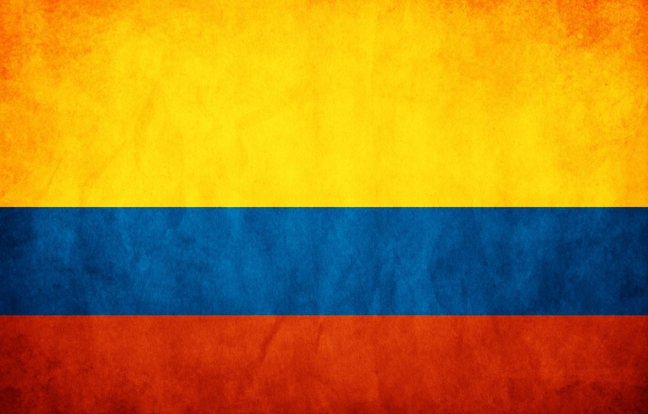 1340x850 Wallpaper flag, flag, Colombia, Republic of Colombia flag image, Desktop