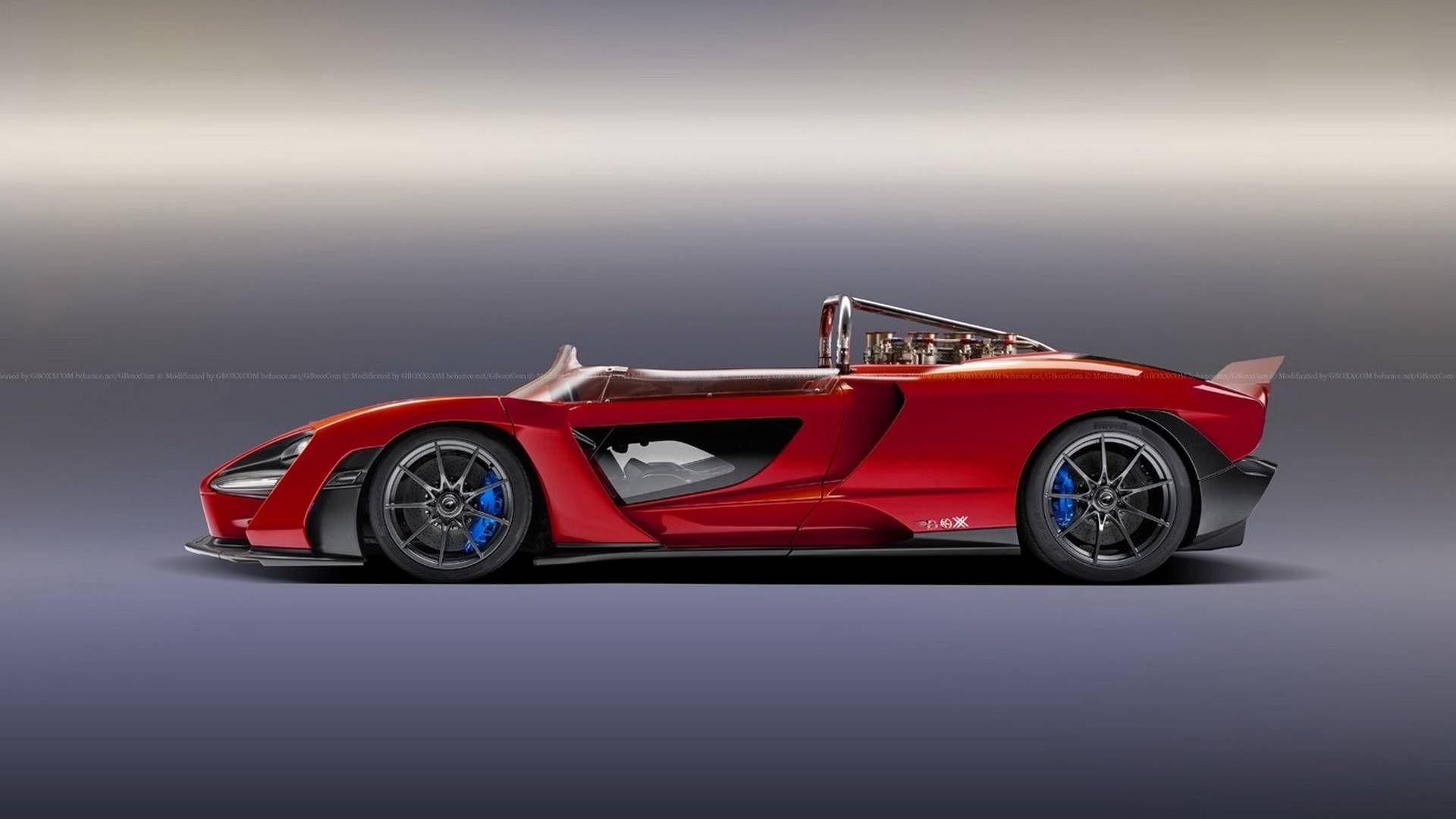 1920x1080 McLaren Senna Speedster, LMP Race Car Digitally Imagined, Desktop