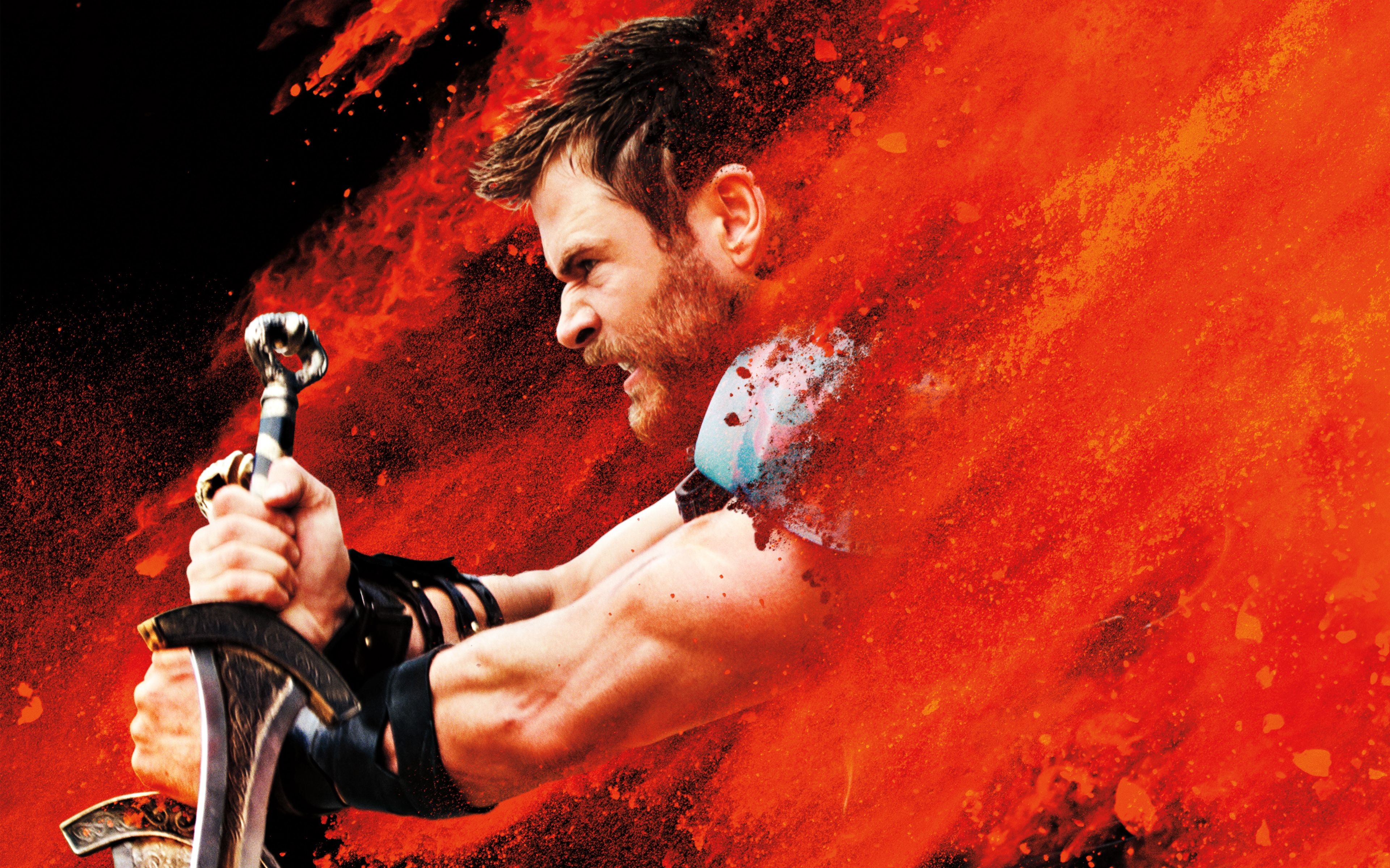 3840x2400 Thor Ragnarok Chris Hemsworth 4K Wallpaper, Desktop