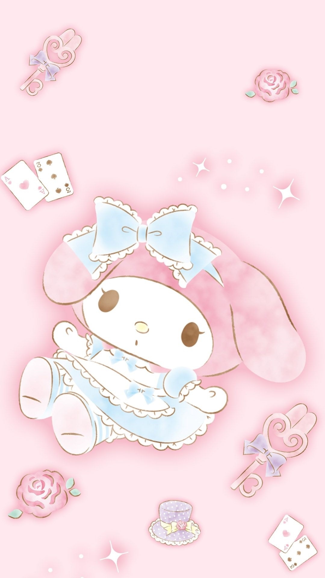 1080x1920 My Melody iPhone Wallpaper, Phone