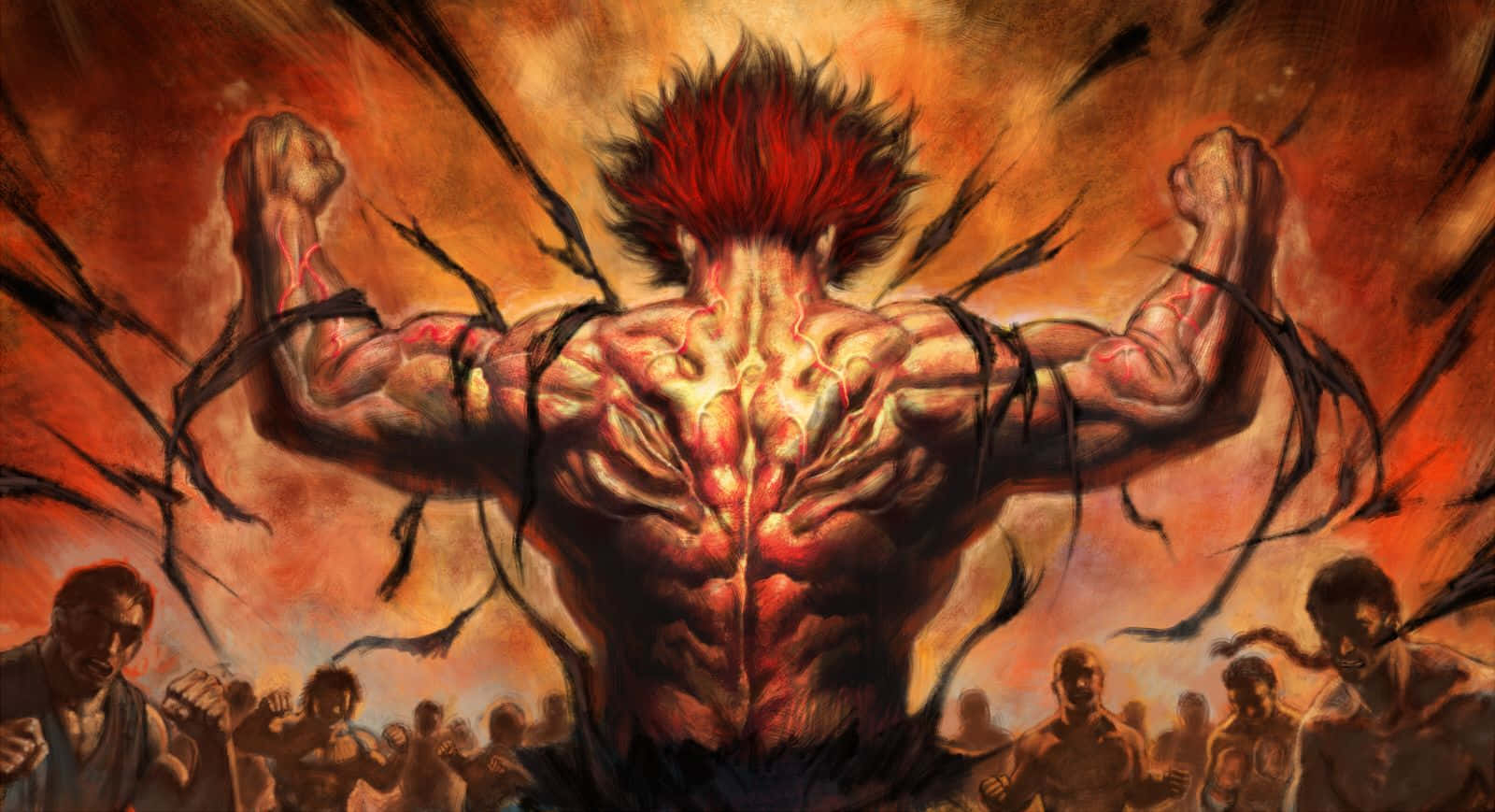 1600x870 Yujiro Hanma Wallpaper, Desktop