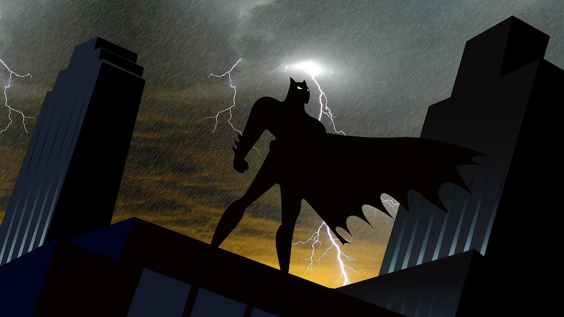 1920x1080 Batman The Animated Series HD Wallpaper for desktop download, Desktop