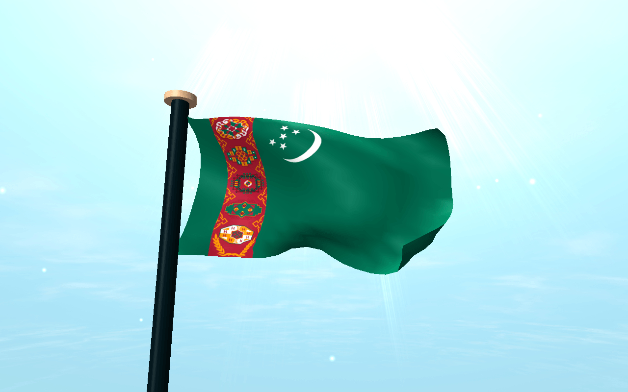 1280x800 Turkmenistan Flag 3D Free Apps on Google Play, Desktop