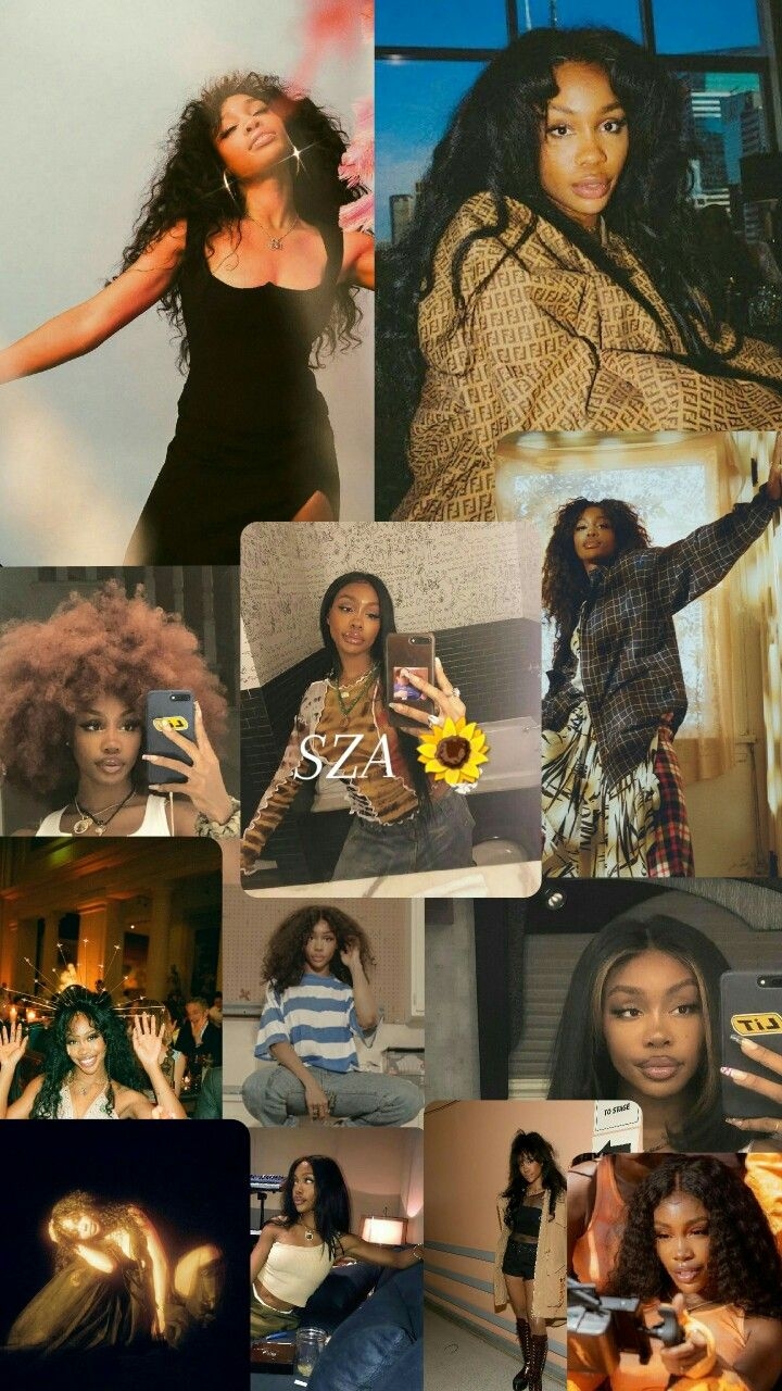 720x1280 SZA Aesthetic Moodboard. Sza singer, Female artists, Celebrity wallpaper, Phone