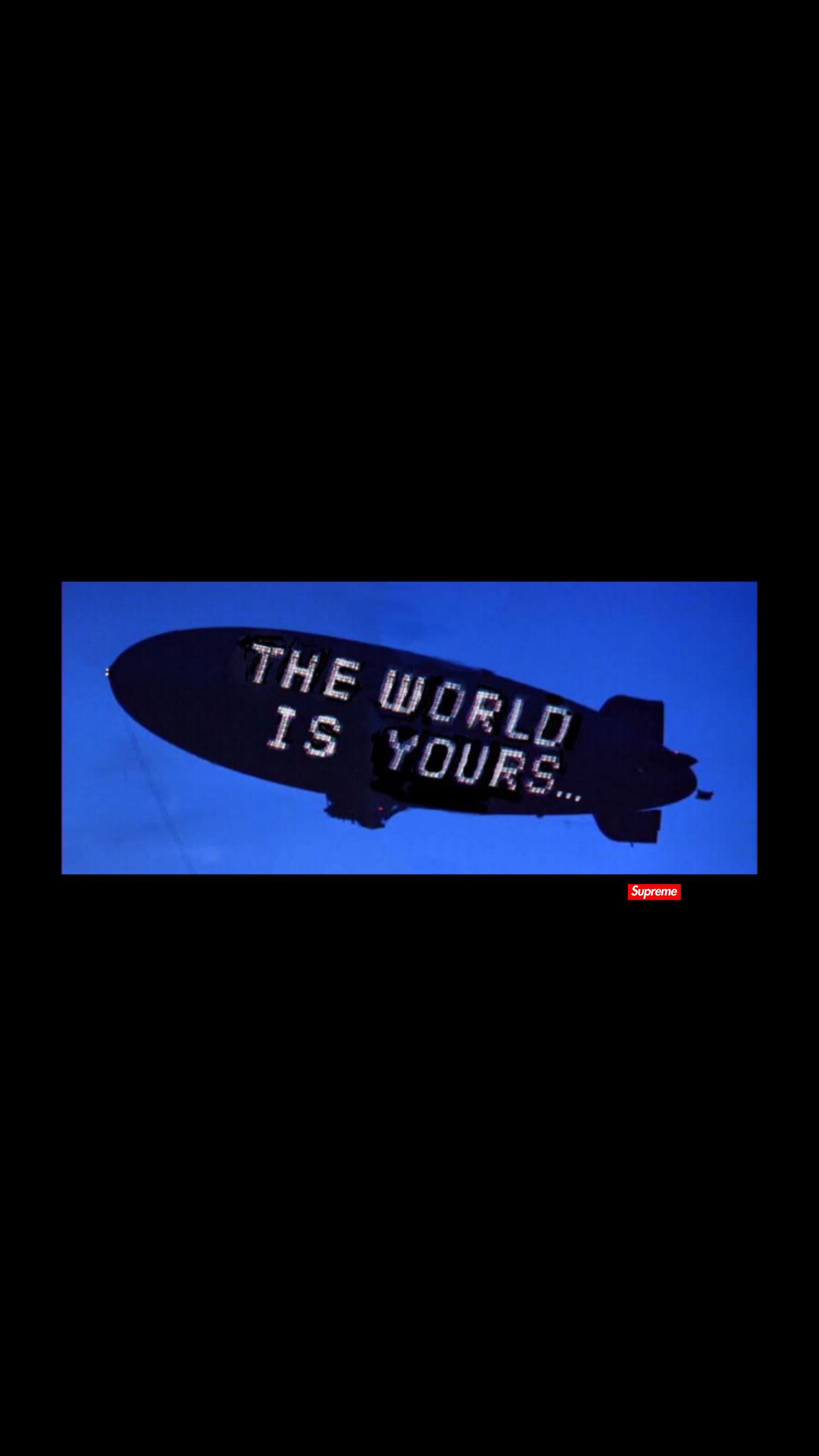 1500x2670 Supreme X Scarface Blimp [iPhone Wallpaper], Phone