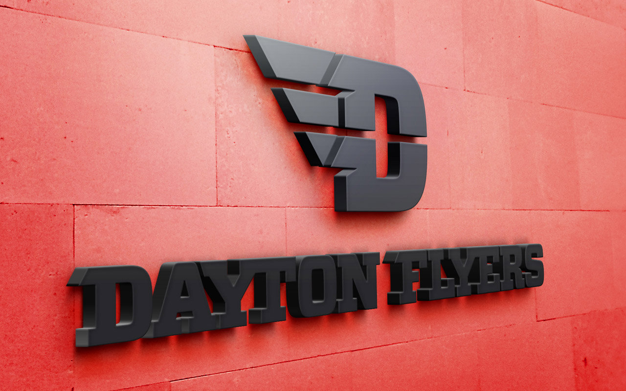 1280x800 True Team Dayton Flyers Logo, Desktop