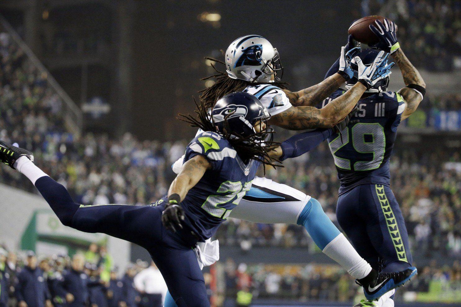 1490x990 SEATTLE SEAHAWKS Nfl Football Richard Sherman Interception, Desktop