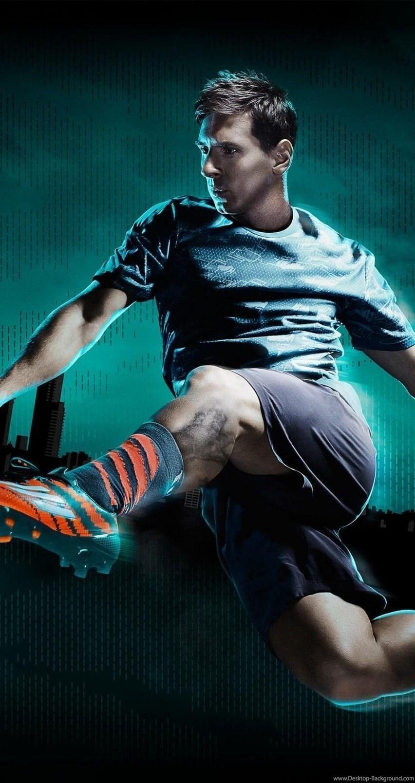 860x1610 Download Lionel Messi Adidas Commercial HD Wallpaper For iPhone 6, Phone