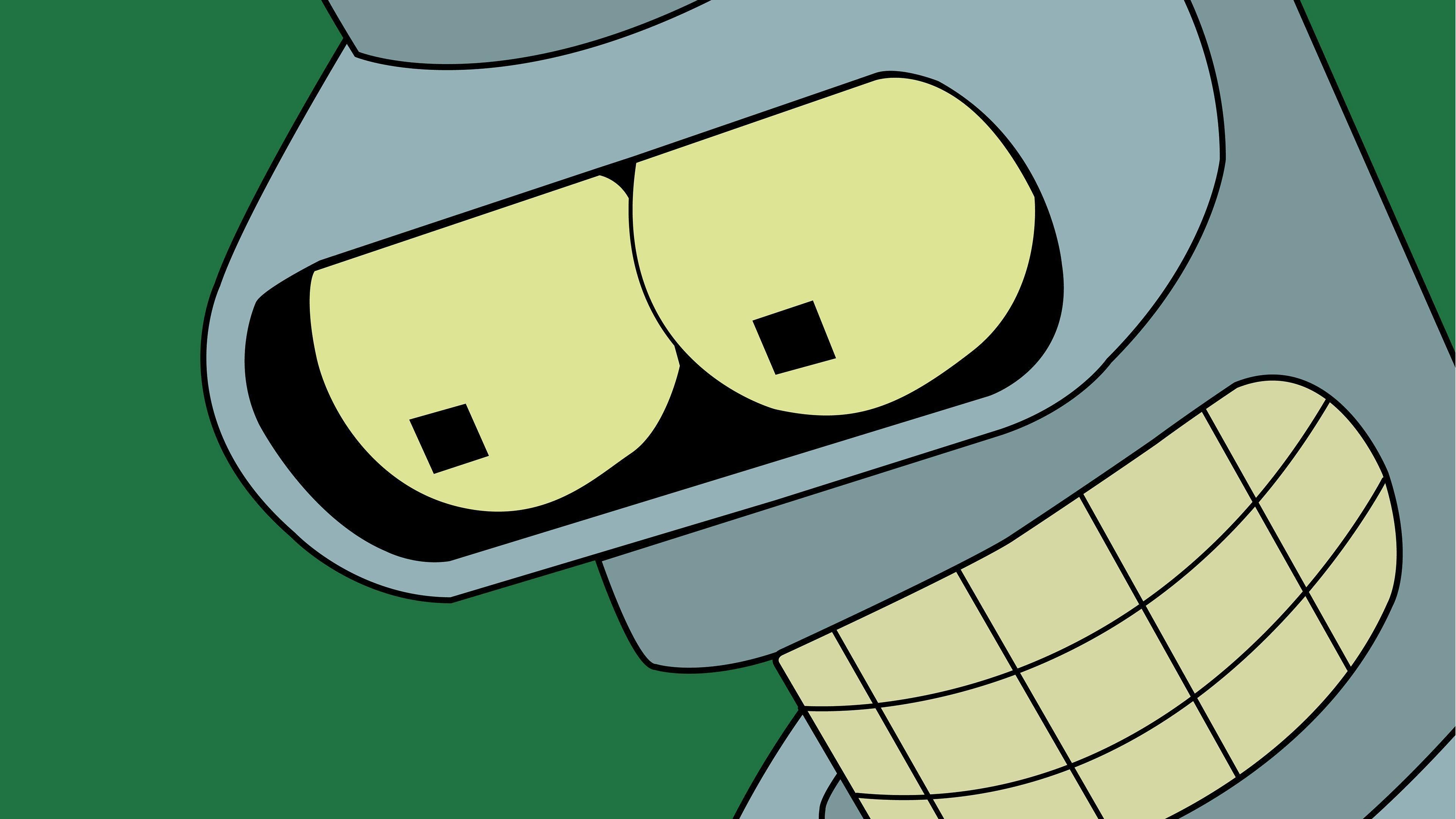 3840x2160 Bender from Futurama HD desktop wallpaper, Widescreen, High, Desktop