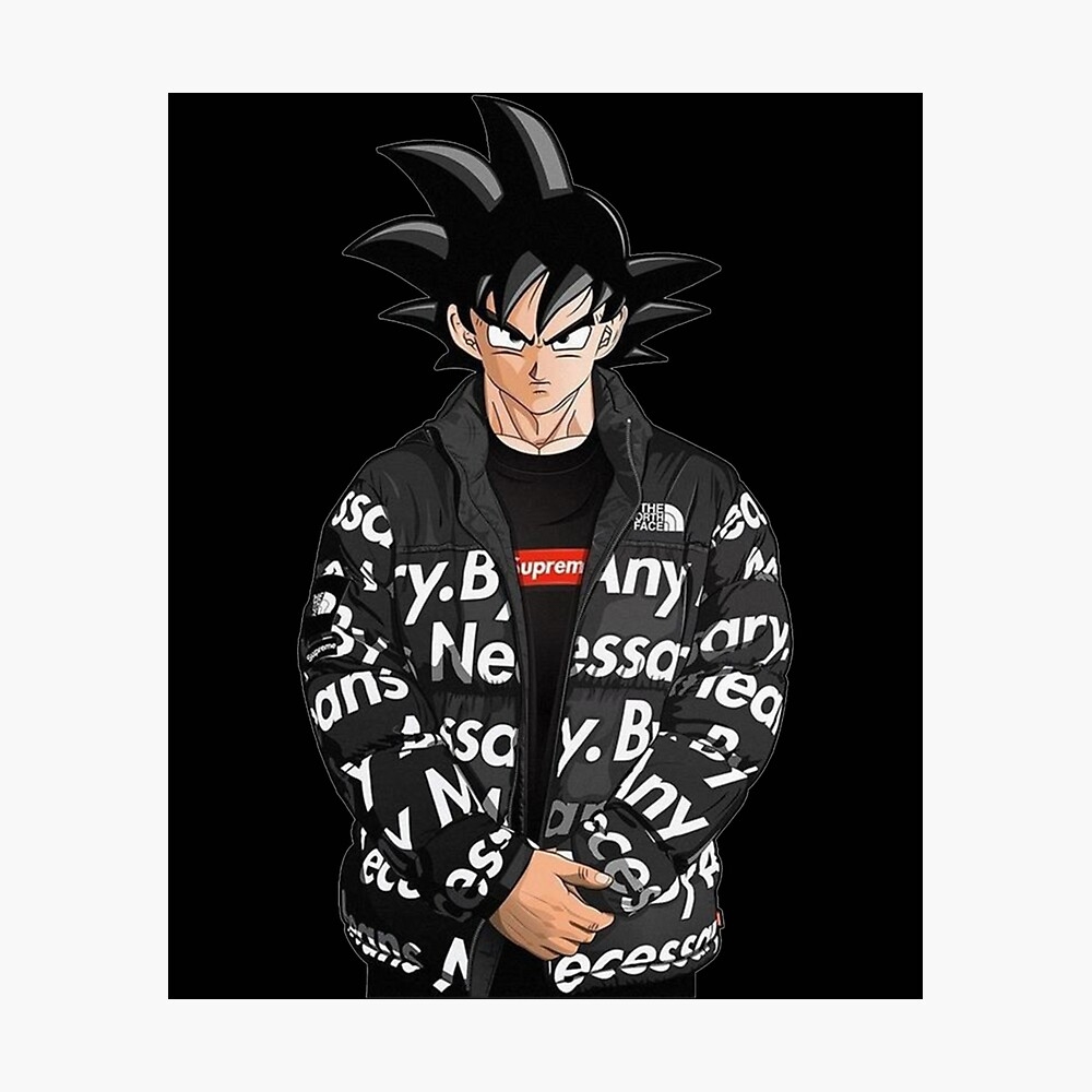 1000x1000 Drip Goku High Quality Essential TShirt915 Poster, Phone