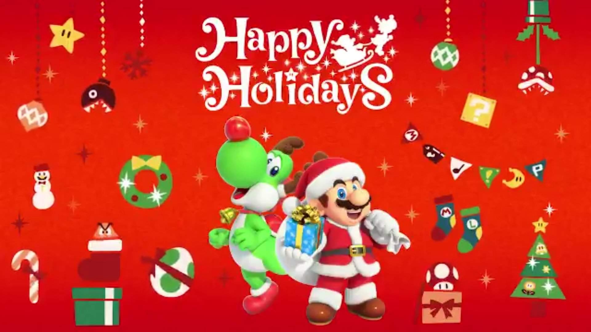 1920x1080 Various Merry Christmas image from Nintendo and other companies. Nintendo Switch! Amino, Desktop