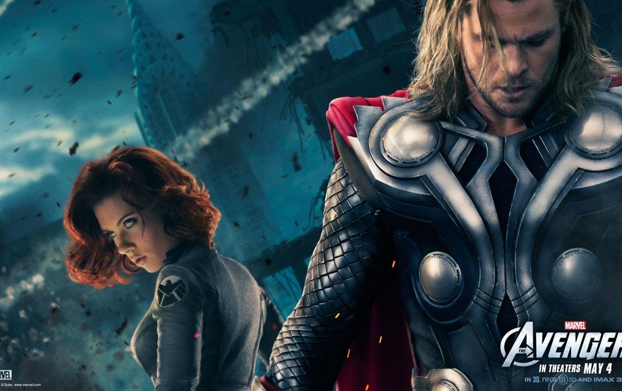 1280x810 Thor and Black Widow wallpaper. Thor and Black Widow, Desktop