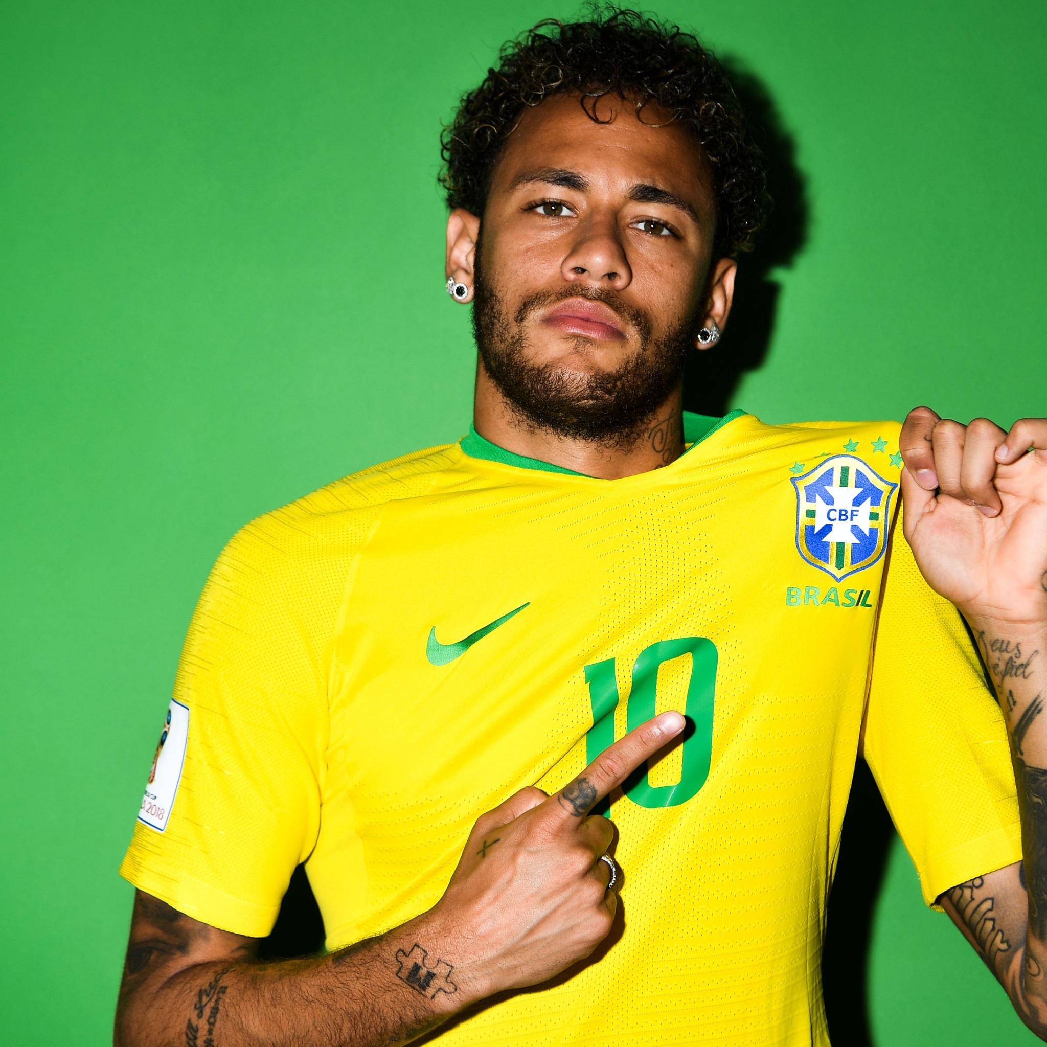 2050x2050 Wallpaper 4k Neymar Jr Brazil Portraits Wallpaper, Phone