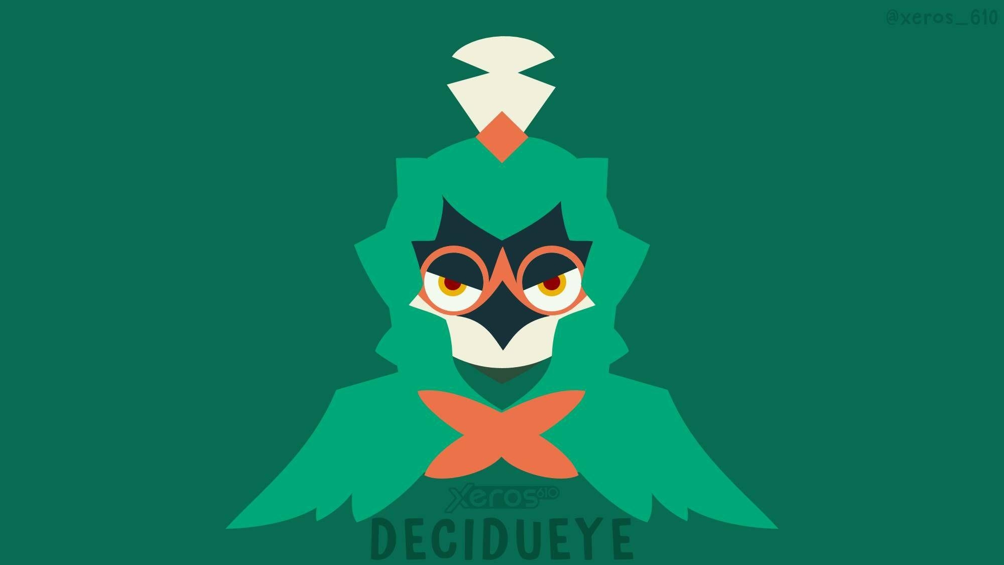 2000x1130 Decidueye Minimal Wallpaper, Desktop