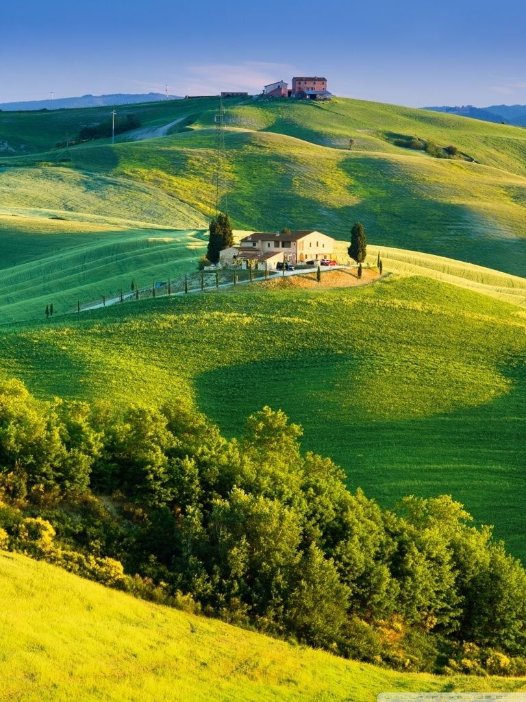 770x1030 Beautiful Tuscany Landscape Ultra HD Desktop Background Wallpaper, Phone