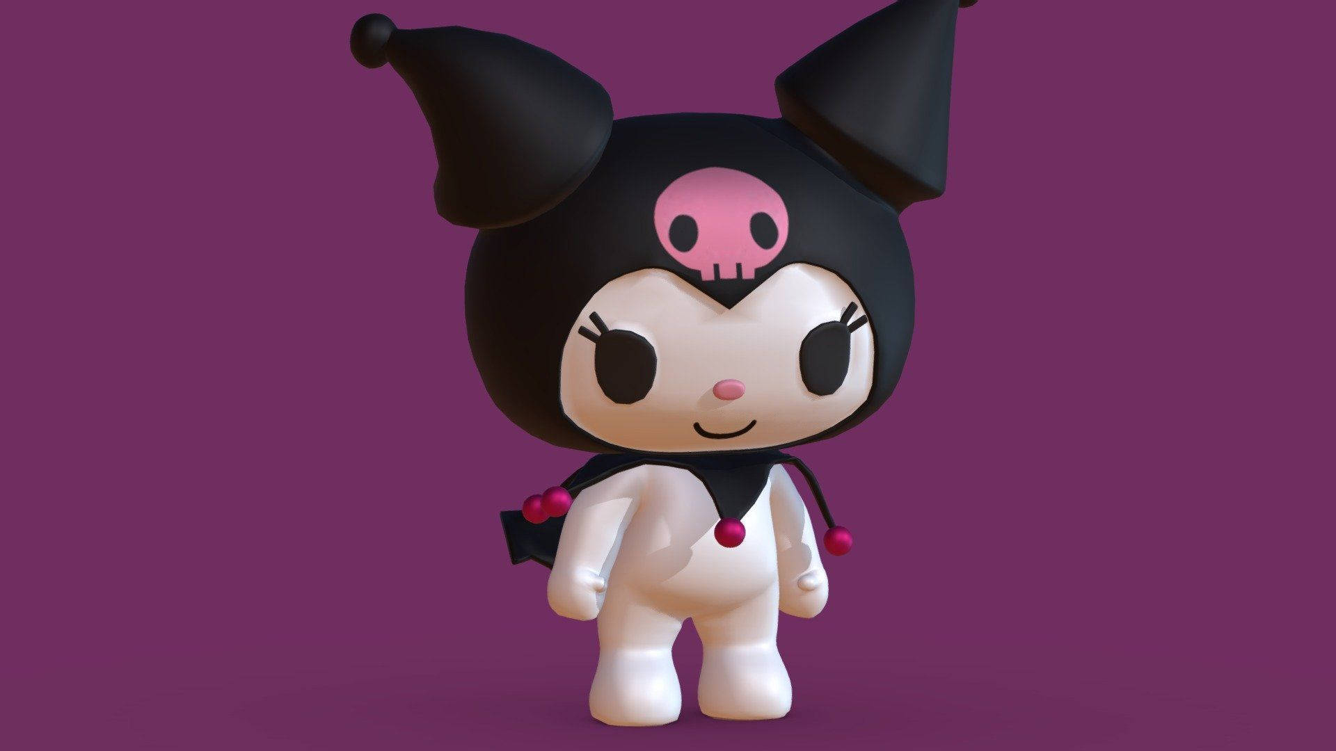 1920x1080 Download 3D Kuromi Doll Wallpaper, Desktop