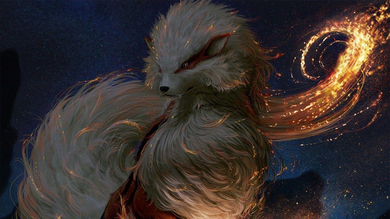 1280x720 Wallpaper Arcanine, Fire Pokemon, HD, Games, Desktop