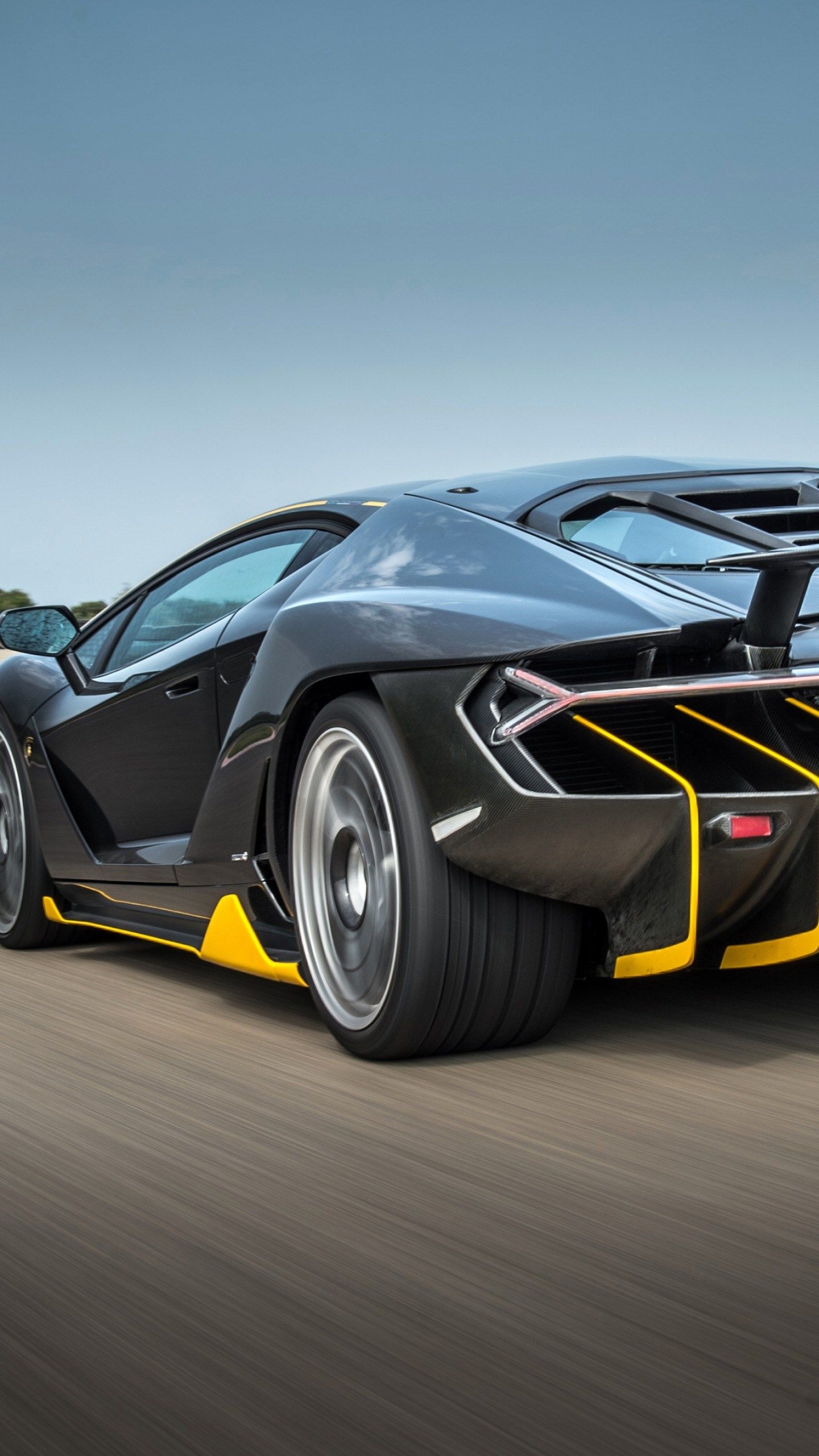 1440x2560 Wallpaper Lamborghini Centenario 4k Rear View Wallpaper, Phone