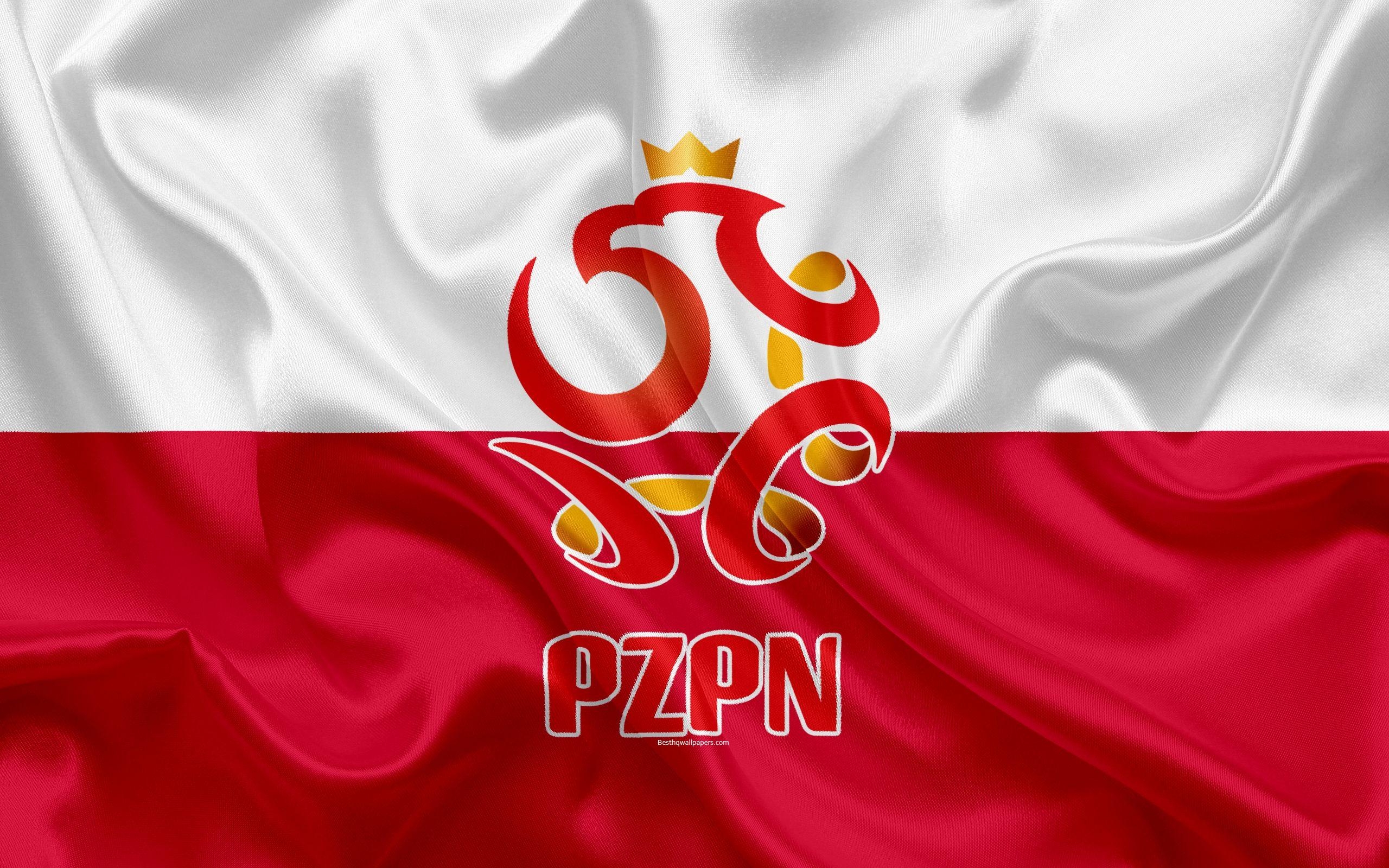 2560x1600 Download wallpaper Poland national football team, emblem, logo, Desktop