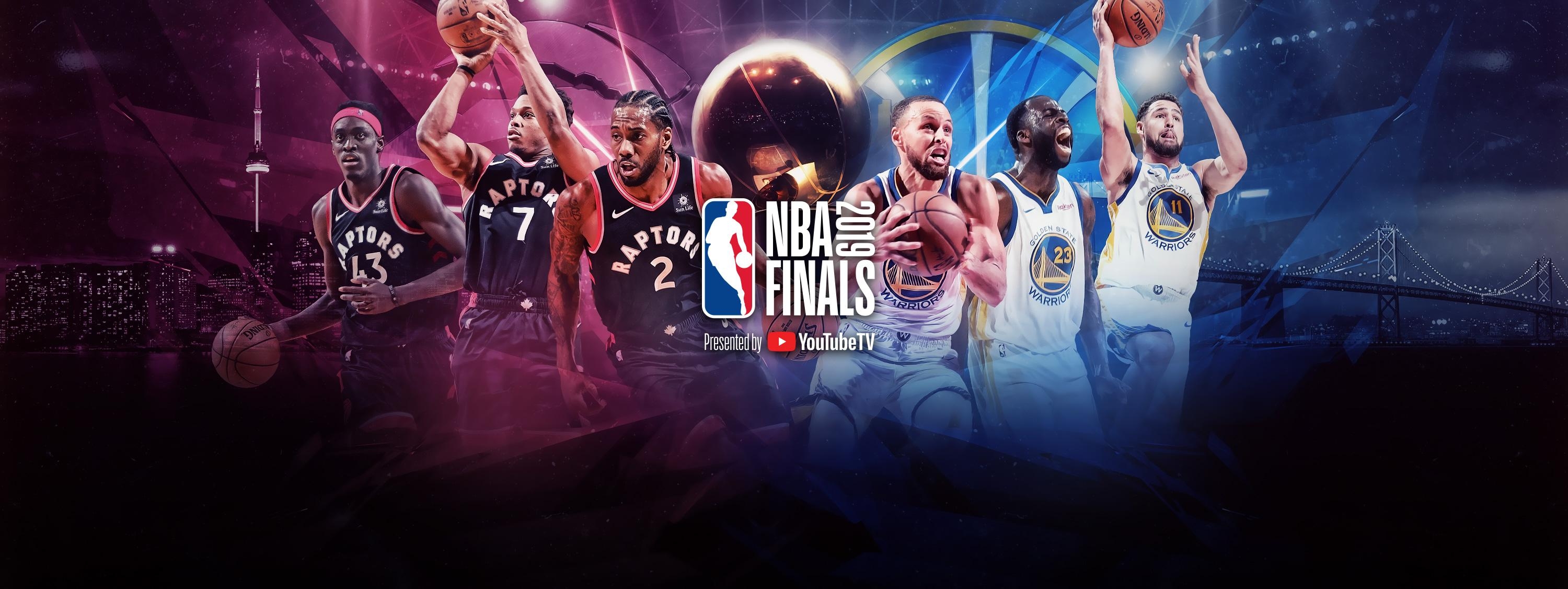 3000x1130 Raptors, Warriors set for historic matchup in 2019 NBA, Dual Screen