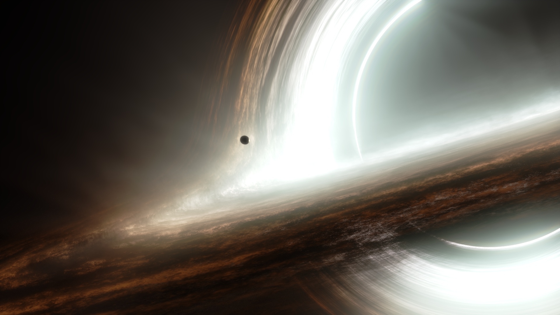 1920x1080 Interstellar Black Hole (Gargantua) in Progress Artists Community, Desktop