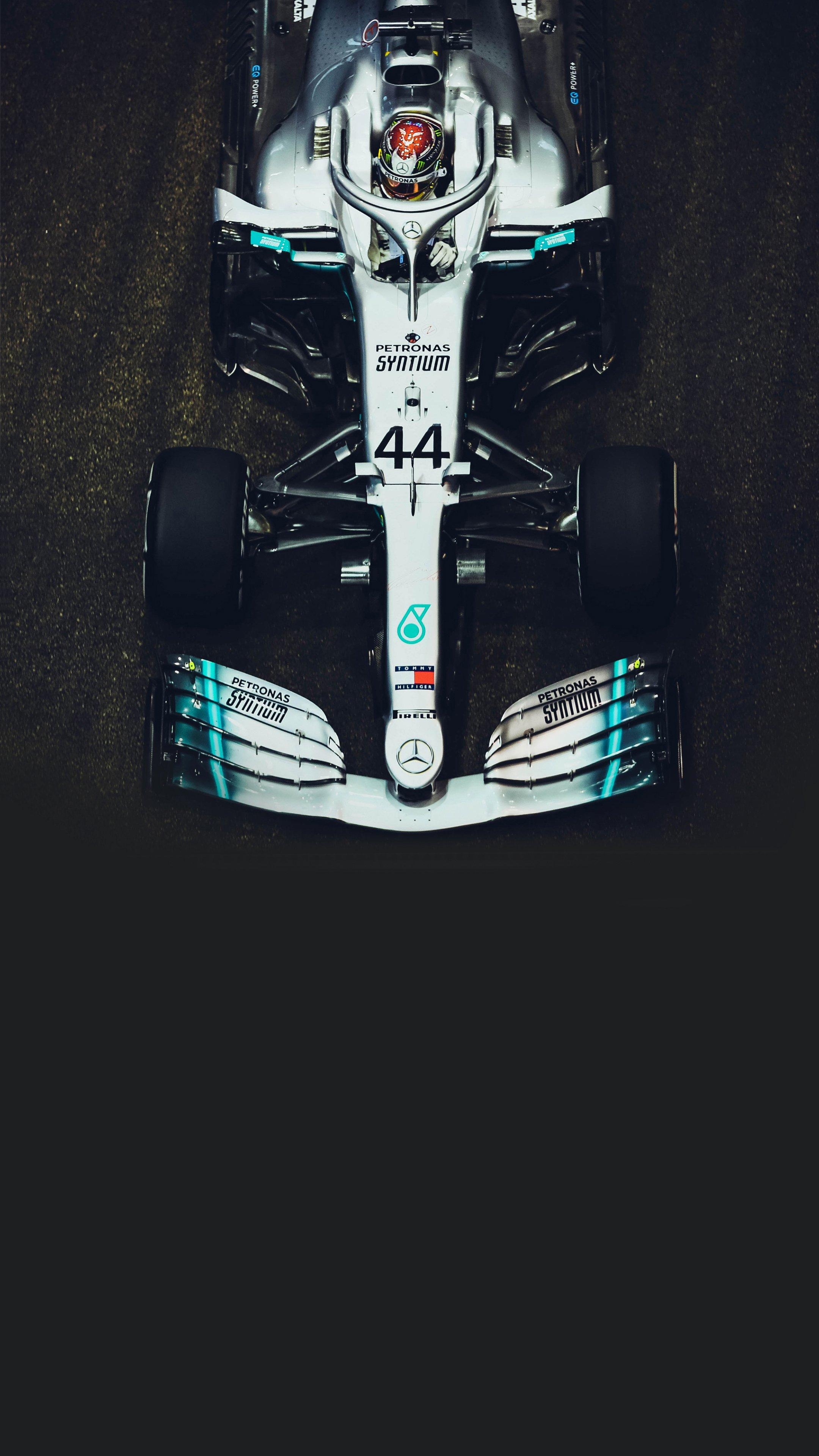 2160x3840 Singapore GP Mercedes Mobile Wallpaper, Phone