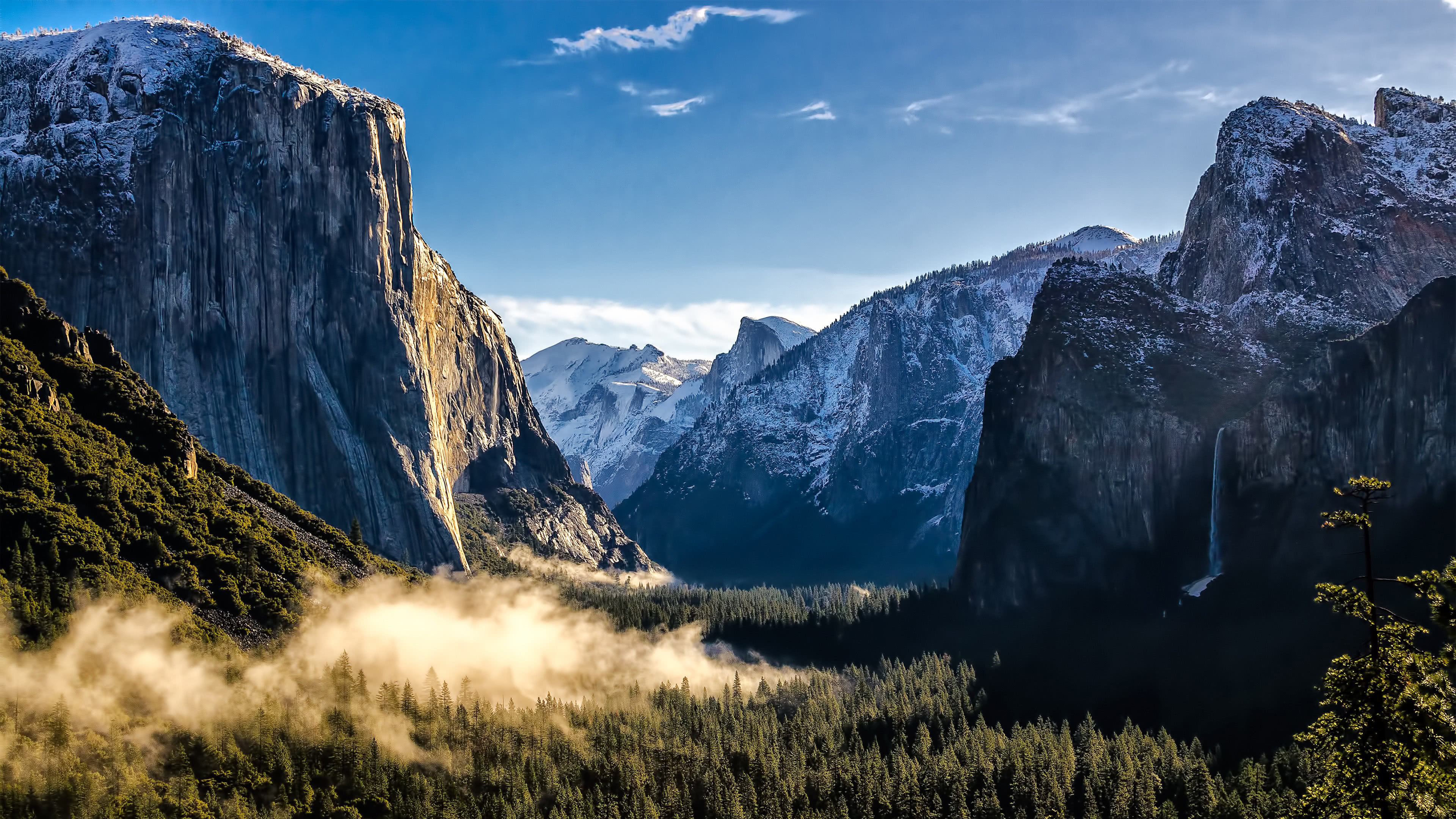 3840x2160 El Capitan Rock Formation, Yosemite National Park UHD 4K Wallpaper, Desktop