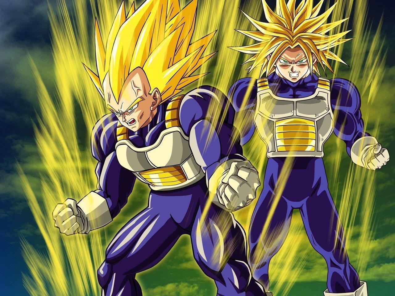 1280x960 Wallpaper Vegeta and Trunks, Desktop