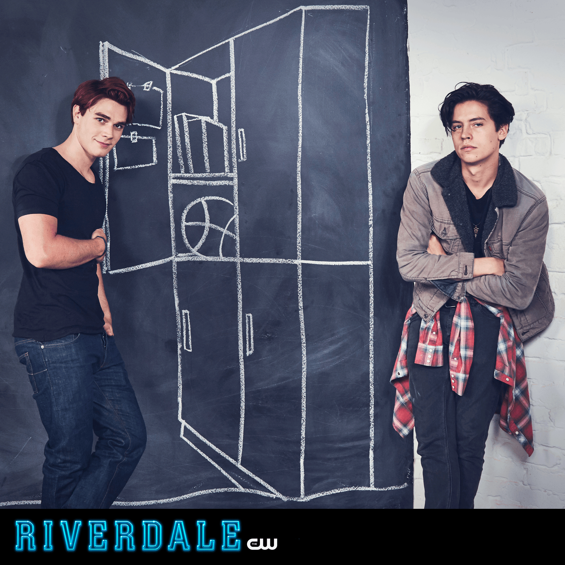 1800x1800 Riverdale CW, Jughead, Veronica, and Betty, Phone